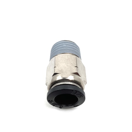 Milton Connector, Male, Push To Connect, 5/16 Tube Od, 1/4 Npt 2200-6